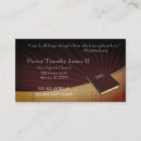 Zoek naar minister visitekaartjes Kerk