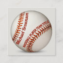 Zoek naar sports visitekaartjes Honkbal