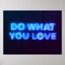 Zoek naar neon blauw posters Licht