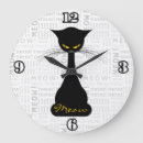 Zoek naar black cat klokken Dieren