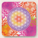 Zoek naar chakra onderzetters Mandala