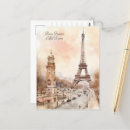 Zoek naar paris briefkaarten Illustratie