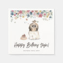 Zoek naar shih tzu servetten Hond