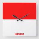 Zoek naar indonesië klokken Vlag van indonesië