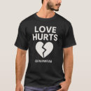 Zoek naar gebroken hart tshirts Zwart wit