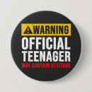 Zoek naar tiener buttons 13e
