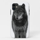 Zoek naar witte wolf iphone hoesjes Zwart