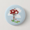 Zoek naar insecten buttons Cartoon