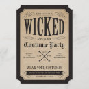 Zoek naar vintage halloween uitnodigingen Zwart