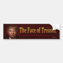 Zoek naar verraders bumperstickers President