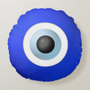 Zoek naar kwaad oog kussens Blauw