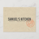 Zoek naar vintage restaurant briefkaarten Chef