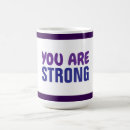 Zoek naar positiviteit mokken Paars