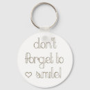 Zoek naar glimlach sleutelhangers Voor haar