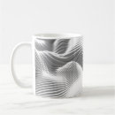Zoek naar originele koffie mokken Illustratie
