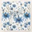 Zoek naar blauwe bloemen onderzetters Bloemrijk