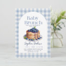 Zoek naar brunch babyshower uitnodigingen Blauw