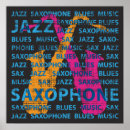 Zoek naar saxofoon posters Jazzmuziek