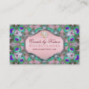 Zoek naar fractals visitekaartjes Roze