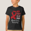 Zoek naar bloed kanker tshirts Bewustwording