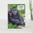 Zoek naar chimpansee verjaardagskaarten Humor