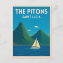 Zoek naar st lucia briefkaarten Souvenir