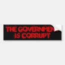 Zoek naar overheid bumperstickers corruptie