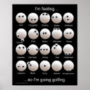 Zoek naar golfballen posters Golfer