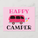 Zoek naar happy camper briefkaarten Schattig