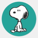 Zoek naar cartoon hond stickers Snoopy