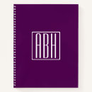 Zoek naar initialen notitieboeken Moderne monogram initialen