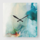 Zoek naar waterverf klokken Abstract