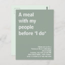 Zoek naar maaltijd briefkaarten Modern