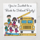 Zoek naar school bus uitnodigingen Kinderen