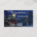 Zoek naar kerstmis boom visitekaartjes Sneeuw