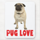 Zoek naar pug hond muismatten Liefde