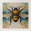 Zoek naar bijen puzzels Patroon