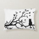 Zoek naar cute cat kussens Zwart