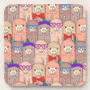 Zoek naar alpaca onderzetters Hart