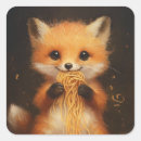 Zoek naar rode vos stickers Wild