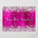 Zoek naar glitter glam uitnodigingen Glans