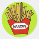 Zoek naar frieten stickers Voedsel