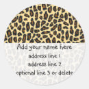 Zoek naar bont stickers Cheetah