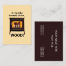 Zoek naar warmte visitekaartjes Houtkachel