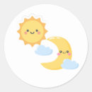 Zoek naar zon maan stickers Romantisch