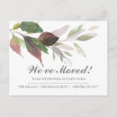 Zoek naar adreswijziging briefkaarten Waterverf