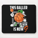 Zoek naar basketbal speler muismatten Plezier