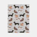 Zoek naar dachshund fleece dekens Patroon