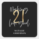 Zoek naar stijlen stickers Typografie