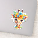 Zoek naar giraf gezicht stickers Wild